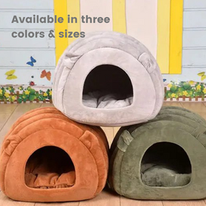 Caterpillar Cat Cave Bed - Beds & Furniture - Higooga