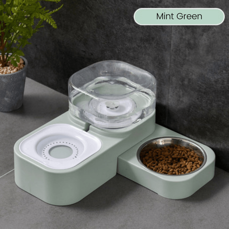 Rotational Compact Pet Food Bowl and Water Feeder - Bowls, Feeders & Waterers - Higooga