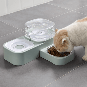 Rotational Compact Pet Food Bowl and Water Feeder - Bowls, Feeders & Waterers - Higooga