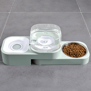 Rotational Compact Pet Food Bowl and Water Feeder - Bowls, Feeders & Waterers - Higooga