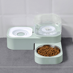 Rotational Compact Pet Food Bowl and Water Feeder - Bowls, Feeders & Waterers - Higooga