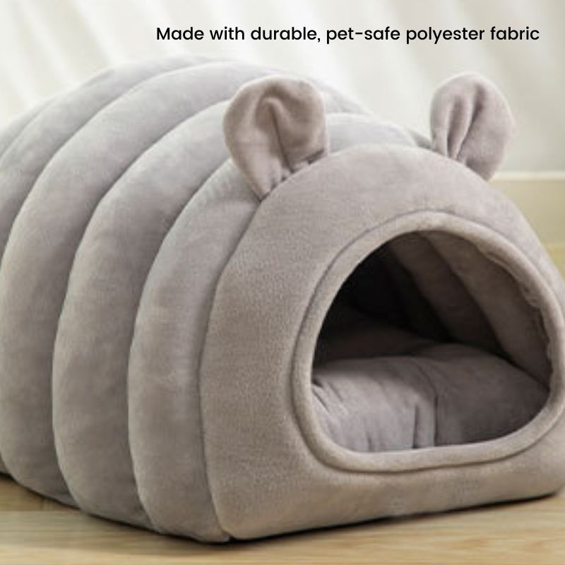 Caterpillar Cat Cave Bed - Beds & Furniture - Higooga