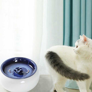 Ceramic Pet Water Fountain Artist Edition - Bowls, Feeders & Waterers - Higooga
