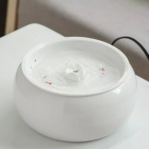 Ceramic Pet Water Fountain Artist Edition - Bowls, Feeders & Waterers - Higooga