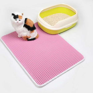 Double-layer Non-slip Cat Litter Mat - Litter Boxes & Tools - Higooga