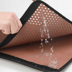 Double-layer Non-slip Cat Litter Mat - Litter Boxes & Tools - Higooga