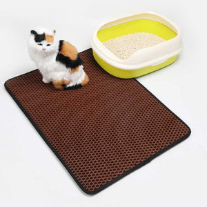Double-layer Non-slip Cat Litter Mat - Litter Boxes & Tools - Higooga
