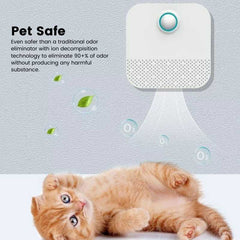 DownyPaws Smart Cat Litter Box Deodorizer & Pet Odor Purifier - Pet Accessories For Home - Higooga