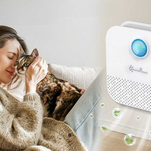 DownyPaws Smart Cat Litter Box Deodorizer & Pet Odor Purifier - Pet Accessories For Home - Higooga