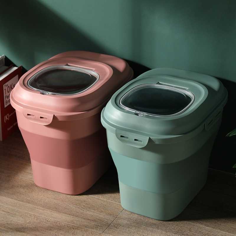 Large Foldable Pet Food Storage Container - Pet Accessories For Home - Higooga
