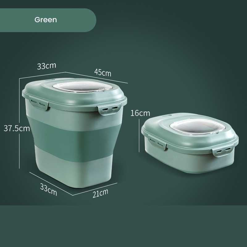 Large Foldable Pet Food Storage Container - Pet Accessories For Home - Higooga