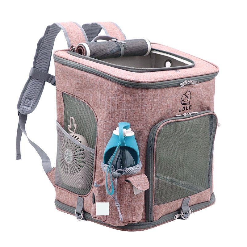 LDLC Large Capacity Pet Backpack Carrier - Carriers & Harnesses - Higooga