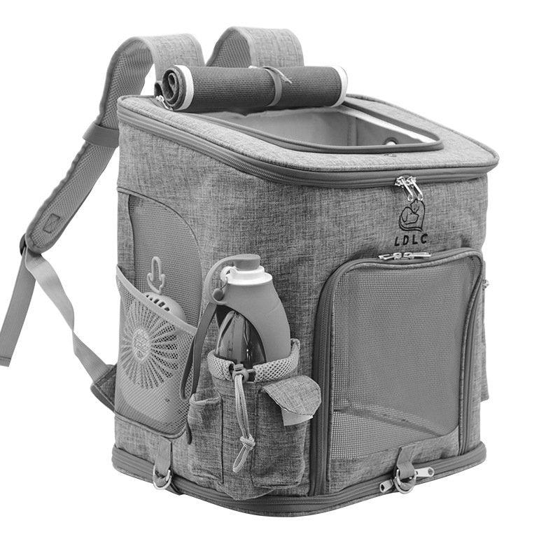 LDLC Large Capacity Pet Backpack Carrier - Carriers & Harnesses - Higooga