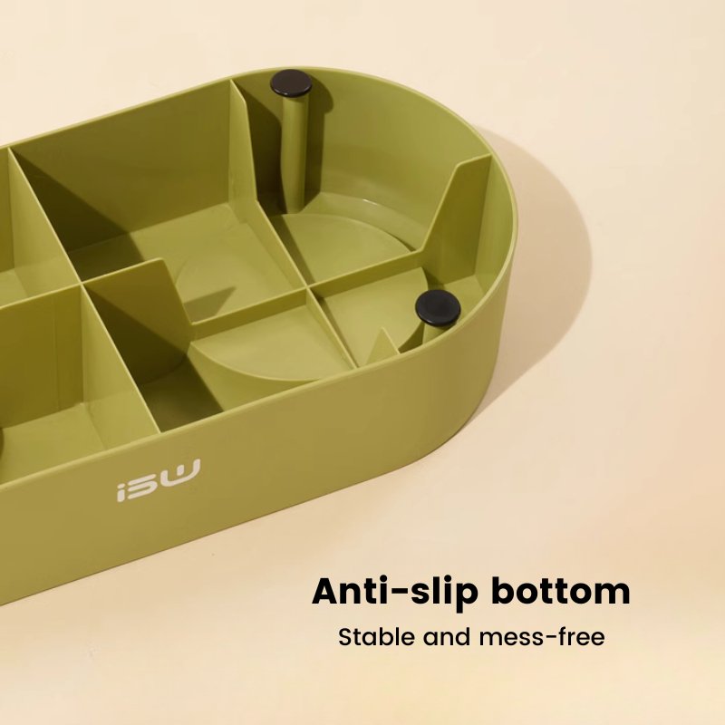 MS Designer Series Dual Ceramic Pet Bowls with Detachable Stand | Higooga