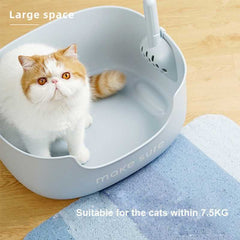 MS Leak-Proof Cat Litter Box with Mat & Scoop | Higooga