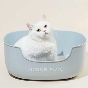MS Leak-Proof Cat Litter Box with Mat & Scoop | Higooga