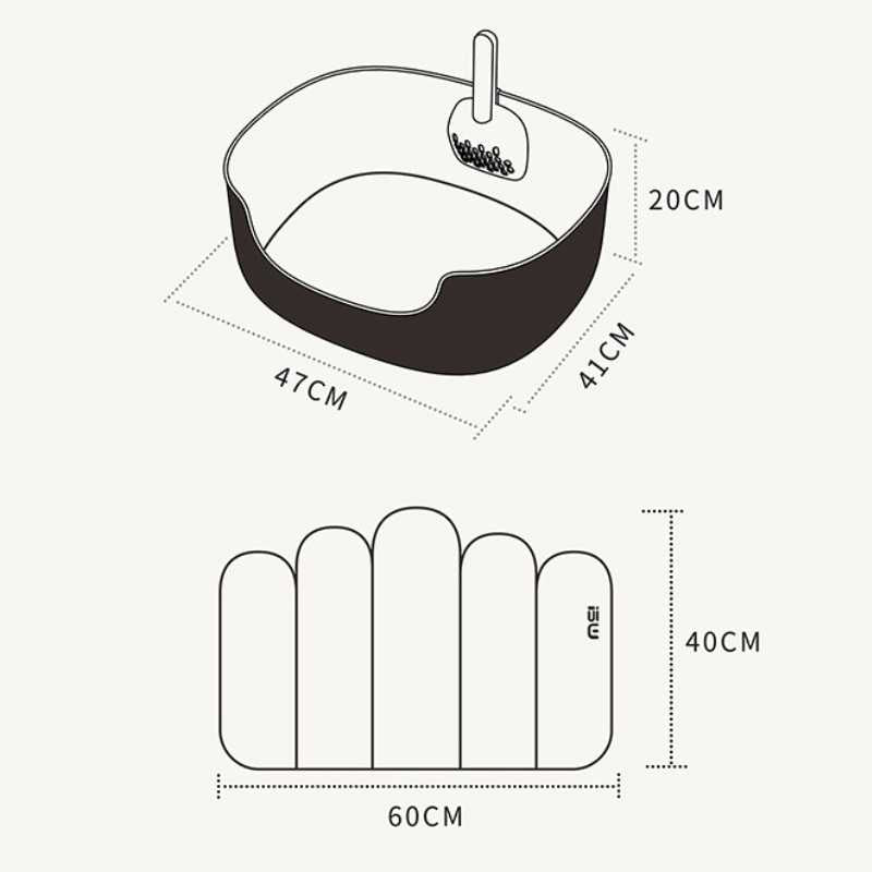 MS Designer Series Dual Ceramic Pet Bowls with Detachable Stand