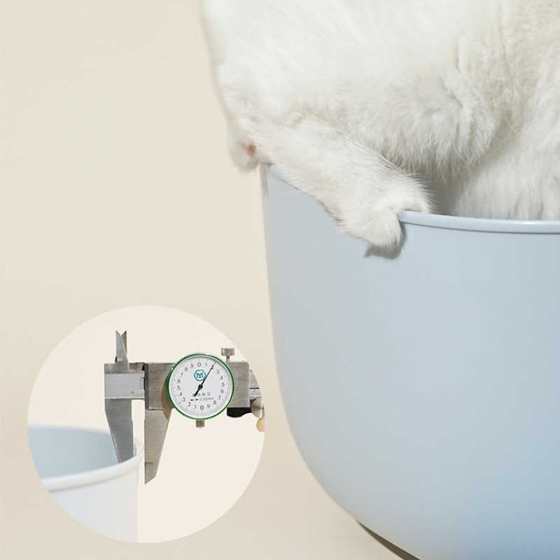 MS Leak-Proof Cat Litter Box with Mat & Scoop | Higooga