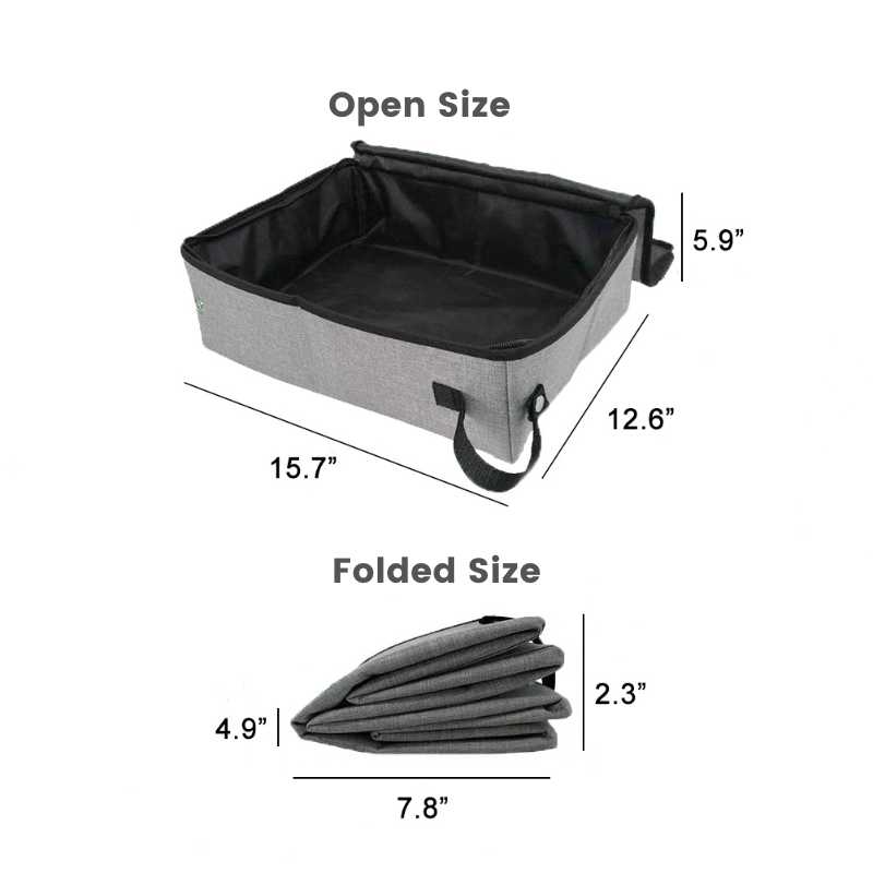 On-The-Go Foldable Cat Litter Tray | Higooga