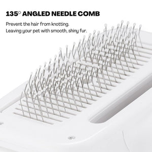 Pet 2-in-1 Dryer with Slicker Brush - Pet Grooming - Higooga