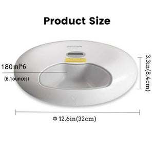 Petwant Cordless Pet Feeder with Scheduler For Wet & Dry Food | Higooga