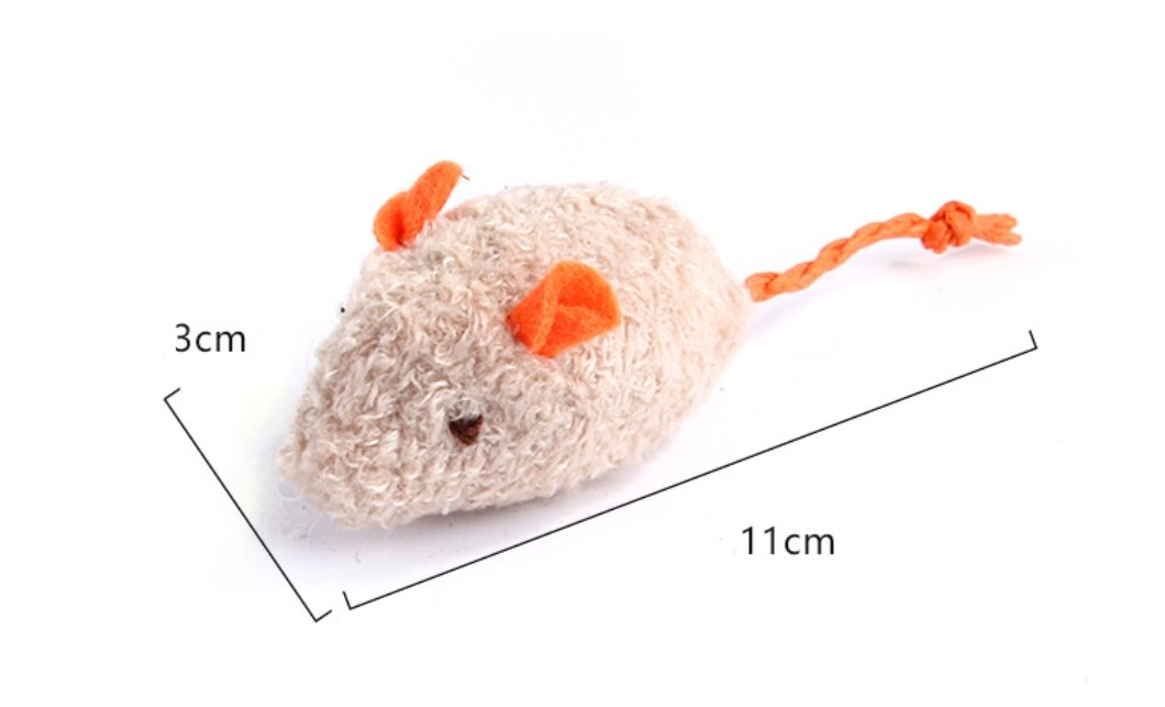 Plush Mice Cat Toy - Toys - Higooga